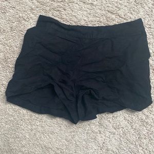 Black flowy shorts size small